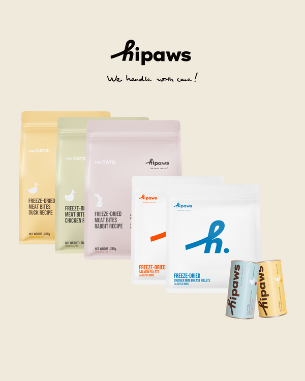 HIPAWS FREEZE DRIED FOOD